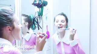 Teen Brushes Her Teeth With Poop In the Morning