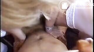 Vintage panty pooping milf