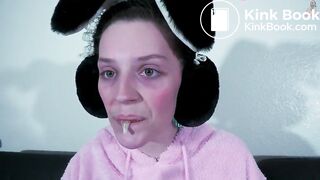 Teen Brushes Her Teeth With  feces