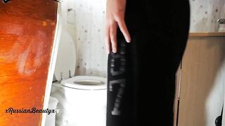 Russian scat slut pooping