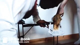 Sherry shits her knicks