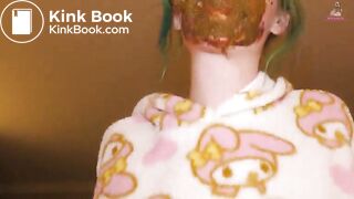 Riding cock with poop on my face