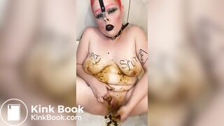 HUMILIATED SHIT PIG BREEDS CERVIX WITH SCAT