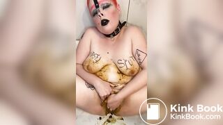 HUMILIATED SHIT PIG BREEDS CERVIX WITH SCAT