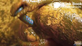 Rada Brewer Filling my swimsuit with cowshit