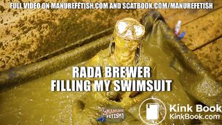 Rada Brewer Filling my swimsuit with cowshit