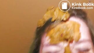 The first time ever i put scat in my hair!