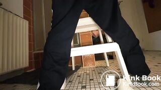 Slut teasing and pooping booty