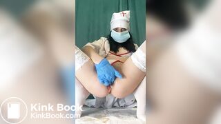 Masked Chick Pisses in a glass and empties her bowels (Edit)