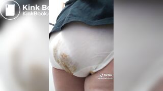 White Panties to Brown