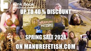ManureFetish Spring Sale 40 % discount - Girls in cowshit