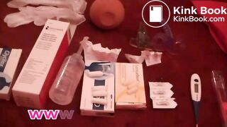 Cutouts Treatment with laxative suppositories and enemas