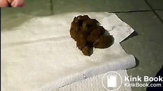 BBW Pinay Scat Mom Pees Shits Then Eats It On Cam