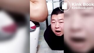 feeding the fat chinese pig