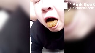 feeding the fat chinese pig