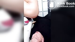 feeding the fat chinese pig