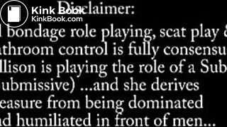 Softcore Scat - Ass Wiping Humiliation S&MBondage - New Extreme Girls