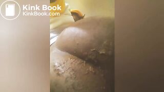 Scat boys black and white latino hunks pooping