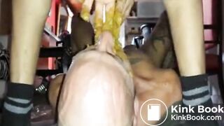 messy scat session