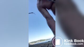 Amsterdam male tasting small turd on a greek besch