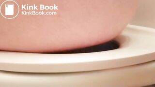 Poop on toilet - Gay into Rubber and Scat