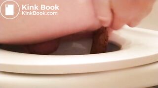 Poop on toilet - Gay into Rubber and Scat