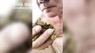 amsterdam male playing scatgames eating smearing