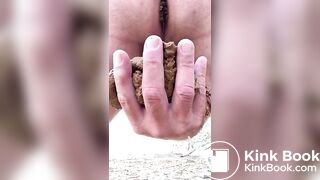 amsterdam male playing scatgames eating smearing