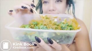 Femdom Scat Salad