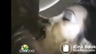 Honey Bee Eats Shit Covered Cock, Ass & Feet