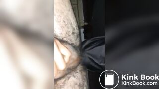 Fed from a hairy hood ass