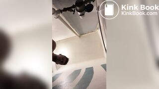 good looking man shitting