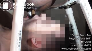 feeds me recycled taco bell