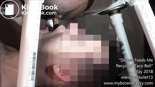 feeds me recycled taco bell