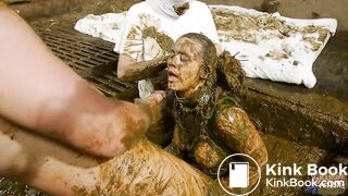 Betty's Gangbang in cowshit - Manure Gulag