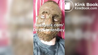 Scat boy eating shit