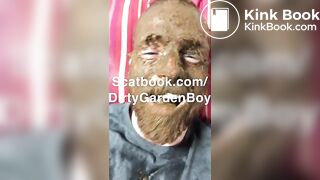 Scat boy eating shit