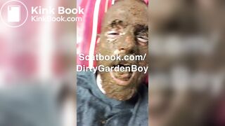 Scat boy eating shit