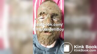 Scat boy eating shit