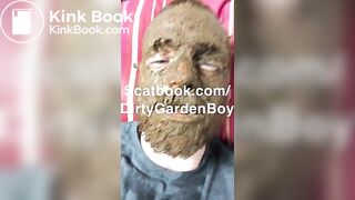 Scat boy eating shit