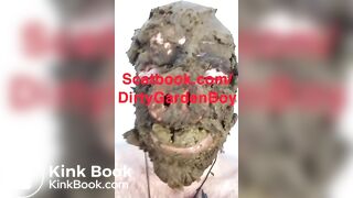 Scat pig eating shit