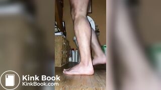 Cute Hot Man Shitting