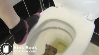 A Big Pile Of Shit In The Toilet