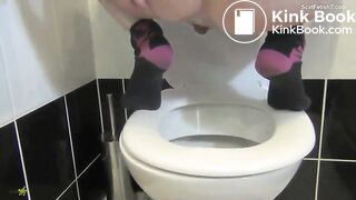 A Big Pile Of Shit In The Toilet