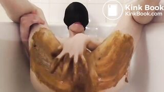 scat gay twink hot boys poop cock smear