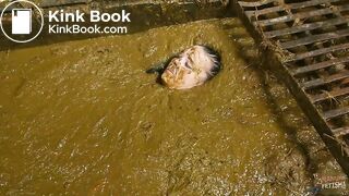 Betty submerges completely in shit