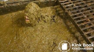 Betty submerges completely in shit