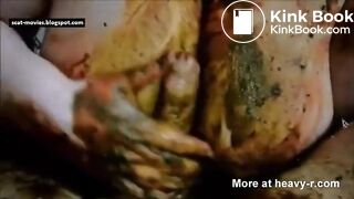 Scat Tit Fuck and Hand Job
