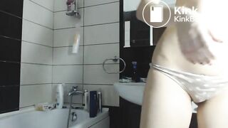 Brunette play atm (anal) and shitty