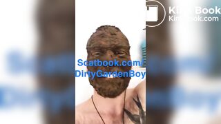 Scat masturbation